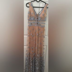 GB Formal baby blue dress only worn once size 2